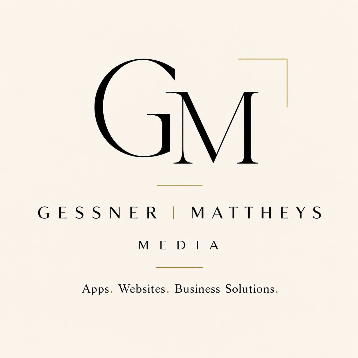 GM Gessner Mattheys Media — Apps. Websites. Business Solutions.