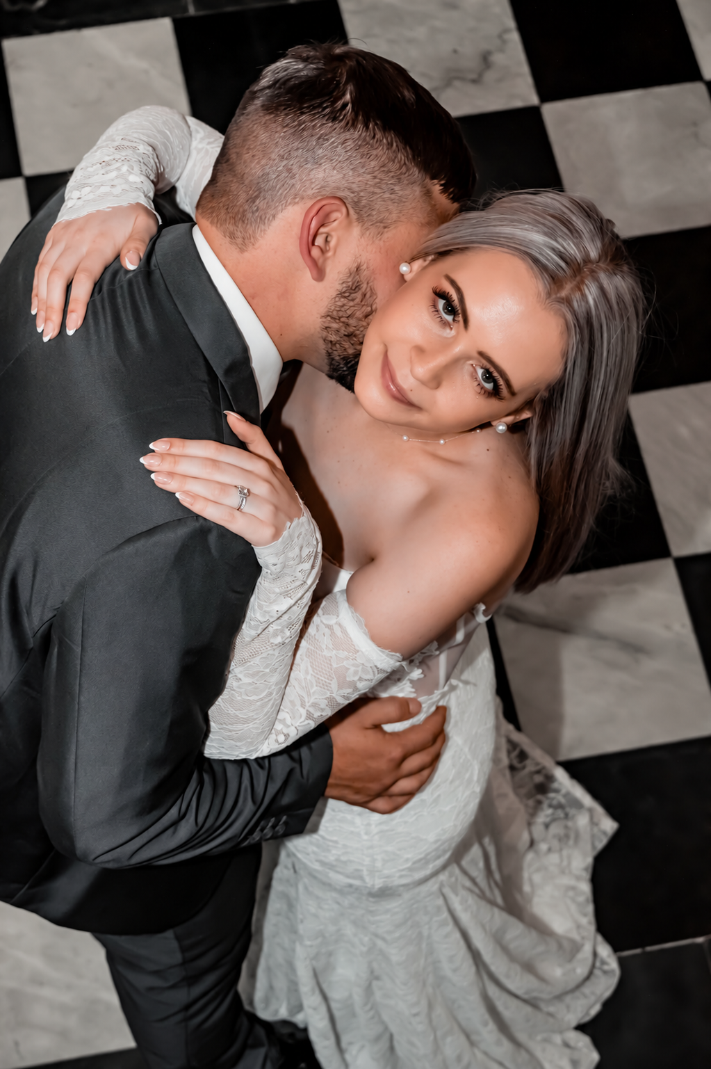 Wedding couple portrait by GM Photography