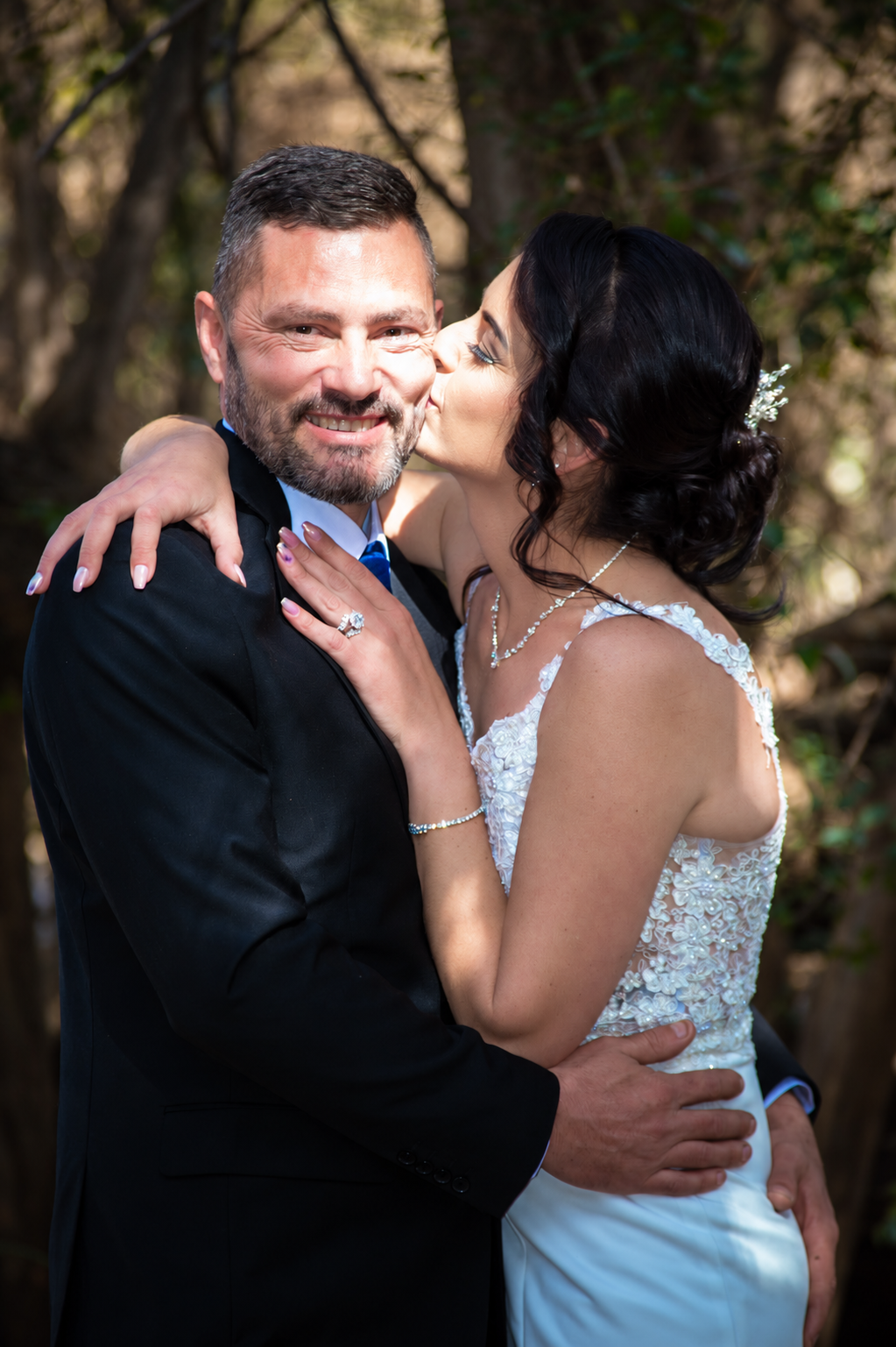 Wedding couple portrait by GM Photography